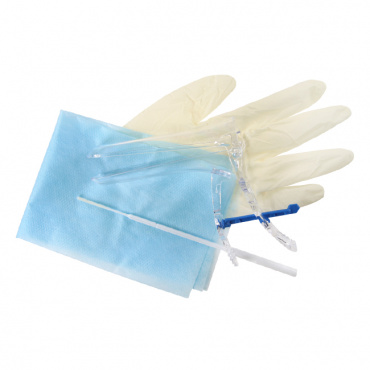 Набор гинекологический смотровой одноразовый стерильный "Ева" с зондом универсальным